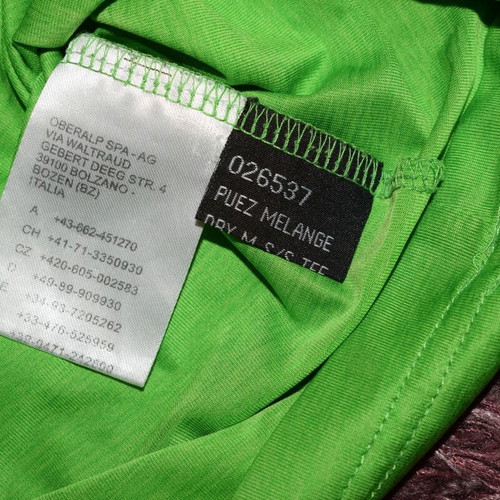 Salewa Puez Melange Dryton T-shirt men size M like new green
