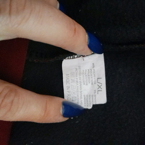 Thermal leggings like new with fleece lining multicolor