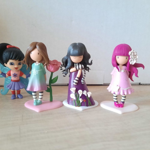Santoro Gorjuss collectible mini figurines like new