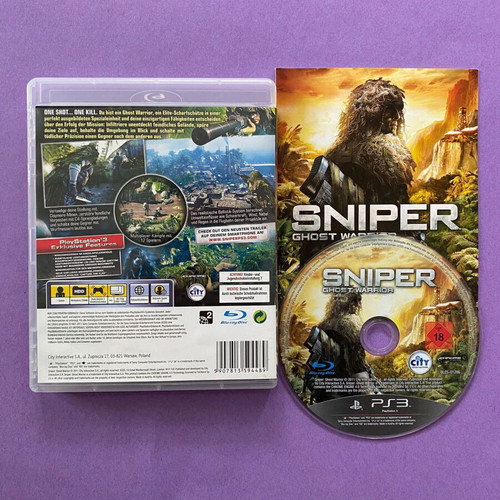 Sniper Ghost Warrior PlayStation 3 like new