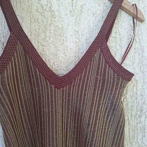 Zara dress knitted gold metallic, like new, limited edition, Small