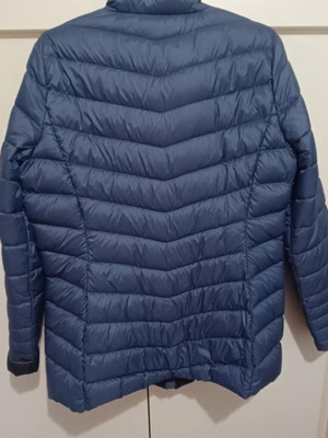 C&A Thin Down Jacket like new, size M-L, blue