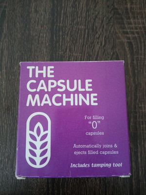 Capsule machine manual filling device like new
