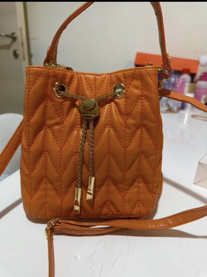 Small bag A To Z Greek new, orange