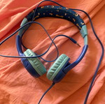 Headphones wired, new, never used