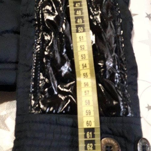 Insulated jacket used with detachable hood, blue, size 146 cm