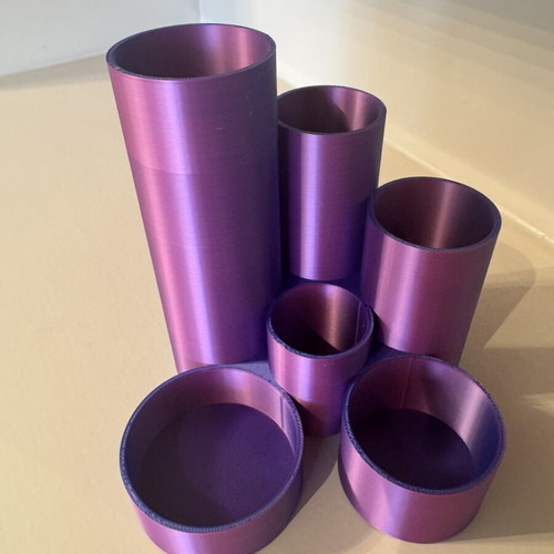 Pen holder with chameleon color effect, new, 3D printed