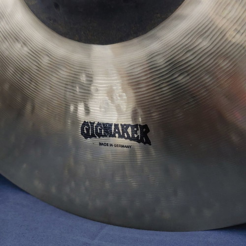 GigmaKer 16" Turkey Crash πιατίνι με raw καμπάνα και δώρο 20" ride
