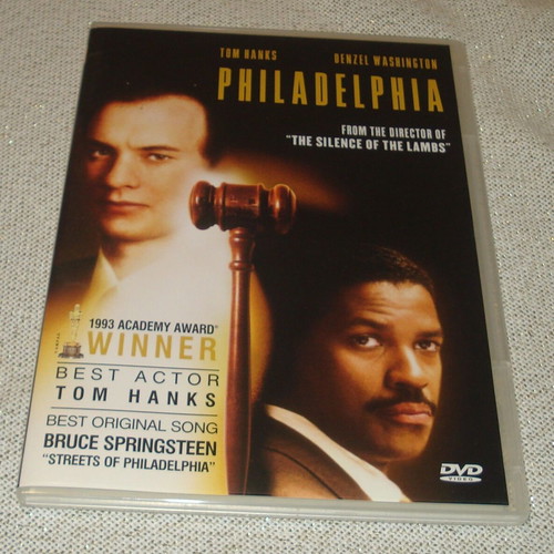 Philadelphia 1993 DVD used, subtitles, pack of 2