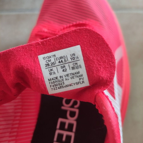 Asics Metaspeed Sky + running shoes used, size 44.5, red