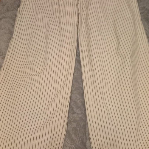 Women's jeans like new, wide leg, beige, size L
