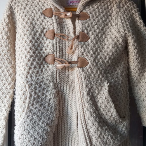 Coat size 8 used with minor wear on pocket