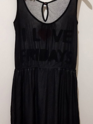 Μίνι φόρεμα Attrattivo μεταχειρισμένο, μαύρο με διαφάνεια και λάστιχο