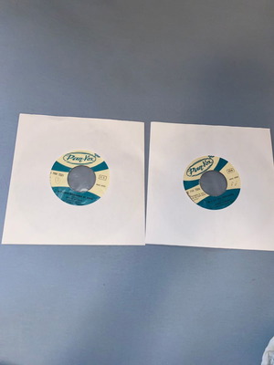 Sergio Endrigo 2 used 45 RPM vinyl records Greek pressing