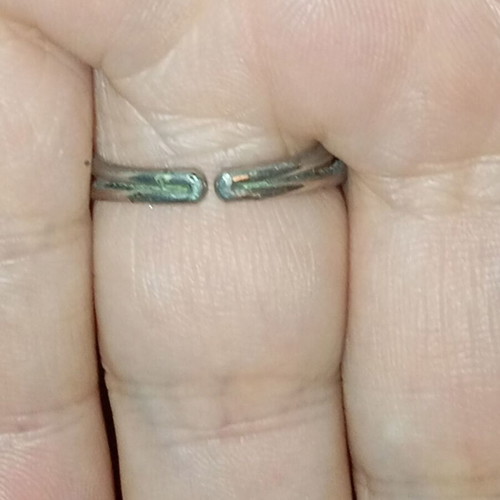 Cross ring used, gray
