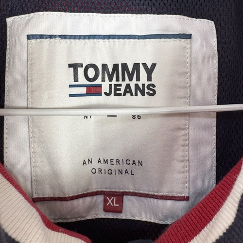 Tommy Jeans jacket size XL like new, red and white