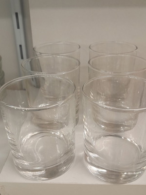 Whiskey and Tsipouro Glasses 8 cm Height 6 cm Diameter