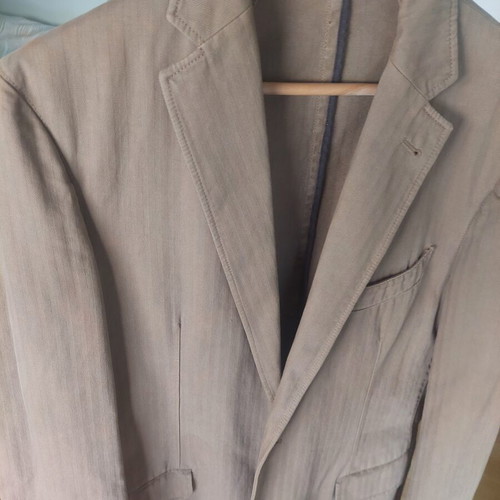 Massimo Dutti men's jacket size L like new, beige