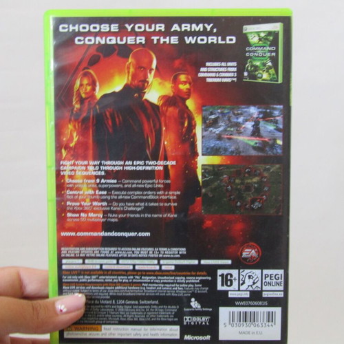 Xbox 360 Command & Conquer Kane's Wrath like new, with manual