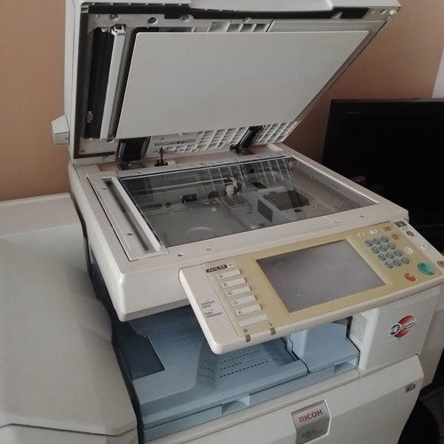 Ricoh MP4000 photocopier used, black and white, networked
