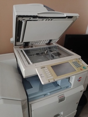 Ricoh MP4000 photocopier used, black and white, networked