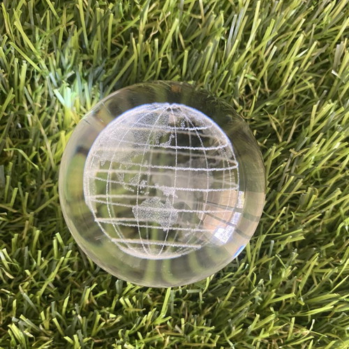 Glass globe in excellent condition
