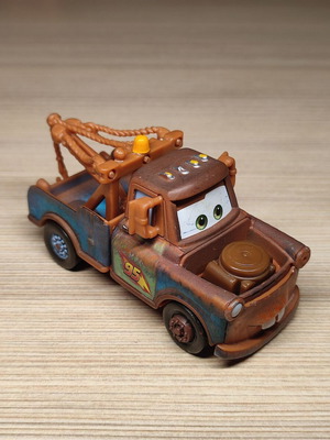 Mattel Disney Pixar Cars Mater μεταχειρισμένο μεταλλικό αυτοκινητάκι