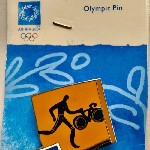 Cycling Pin Athens 2004 Olympic Games new