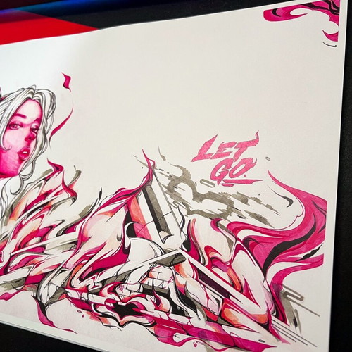 The Art of Letting Go print made to order