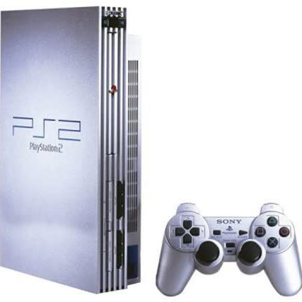 Sony Playstation 2 console silver used