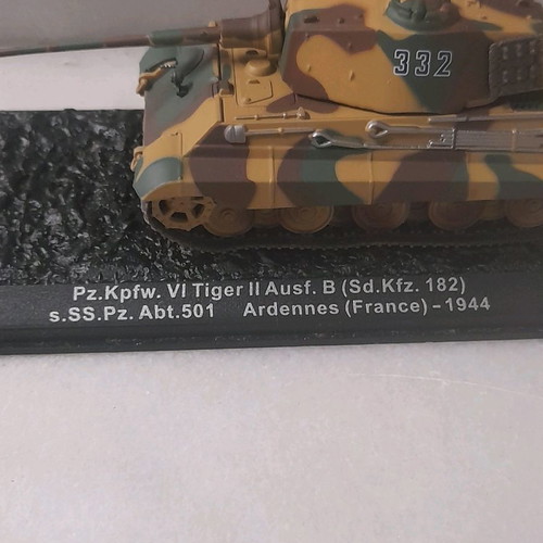 Tiger 1944 tank model used in excellent condition