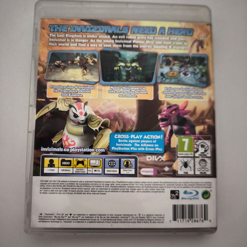 Invizimals The Lost Kingdom PS3 game very good condition