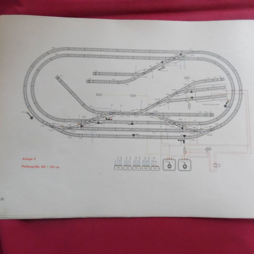 Marklin HO 0330 manual from 1962 in very good condition