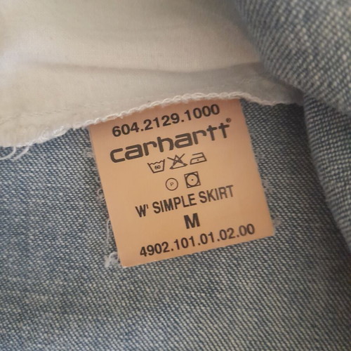 Carhartt Wip skirt size M, like new, blue