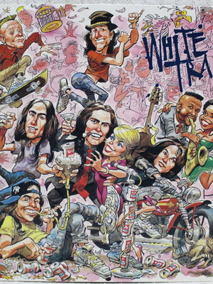 White Trash βινύλιο LP album μεταχειρισμένο, alternative funk metal