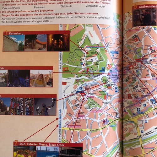 Aspekte coursebook used, level B1+ German language