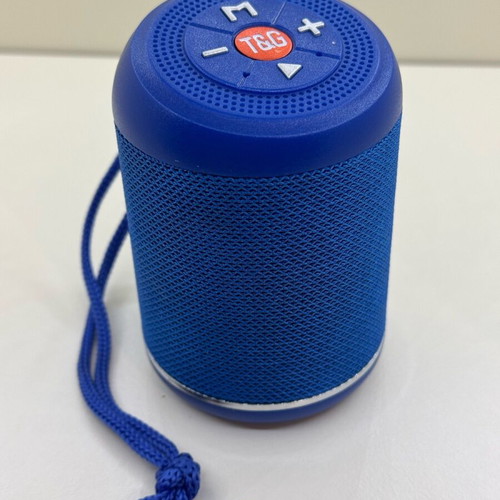 T&G Portable Bluetooth Speaker new, blue