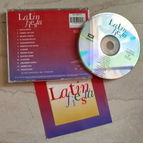 Latin CD used, pack of 9