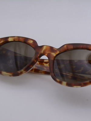 Robert La Roche S-69 Vintage Sunglasses New Brown Amber
