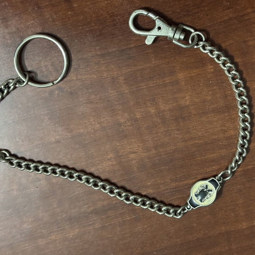 PAOK accessory set with komboloi, macrame bracelet, chain with ring and carabiner