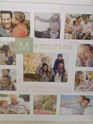 Memories Multi Photo Frame New