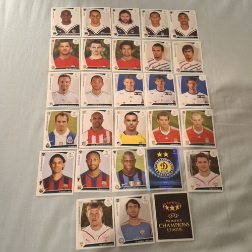 Panini UEFA Champions League 2009-10 stickers, 28 pack