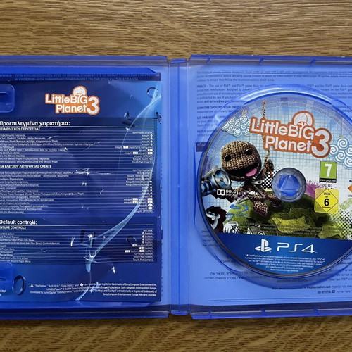 Little Big Planet 3 PS4 game