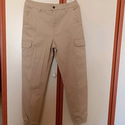 Beige pants like new, size L/40/12