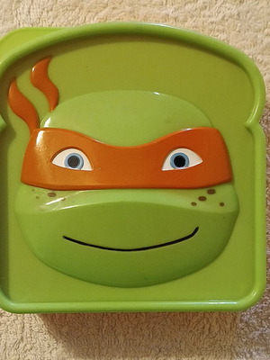 Ninja Turtle Kids' Sandwich Box Like New