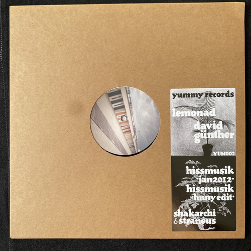 David Günther & Stranéus Lemonad Hissmusik vinyl record used, house