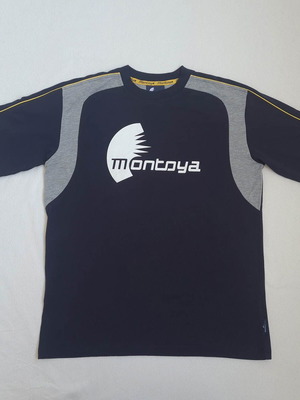 Montoya BMW Williams F1 Team 2004 men's vintage T-shirt size L