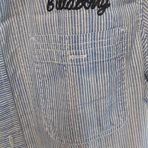 Billabong shirt size S like new, white and blue