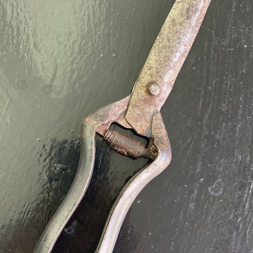 Vintage Forged Pruning Shears 30cm used, fully functional