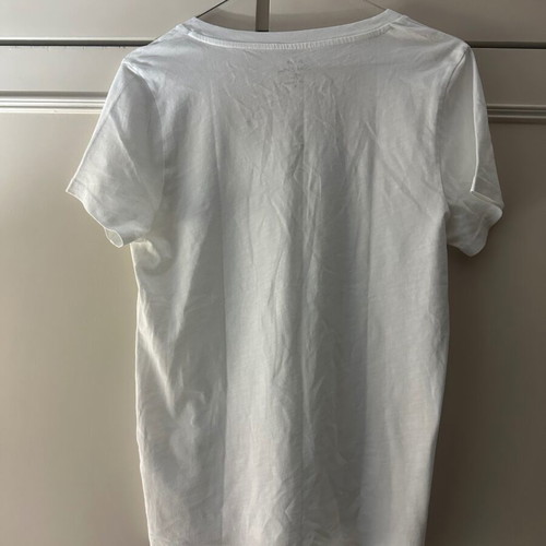 J.CREW Slub Cotton Tee S white organic cotton women's shirt new